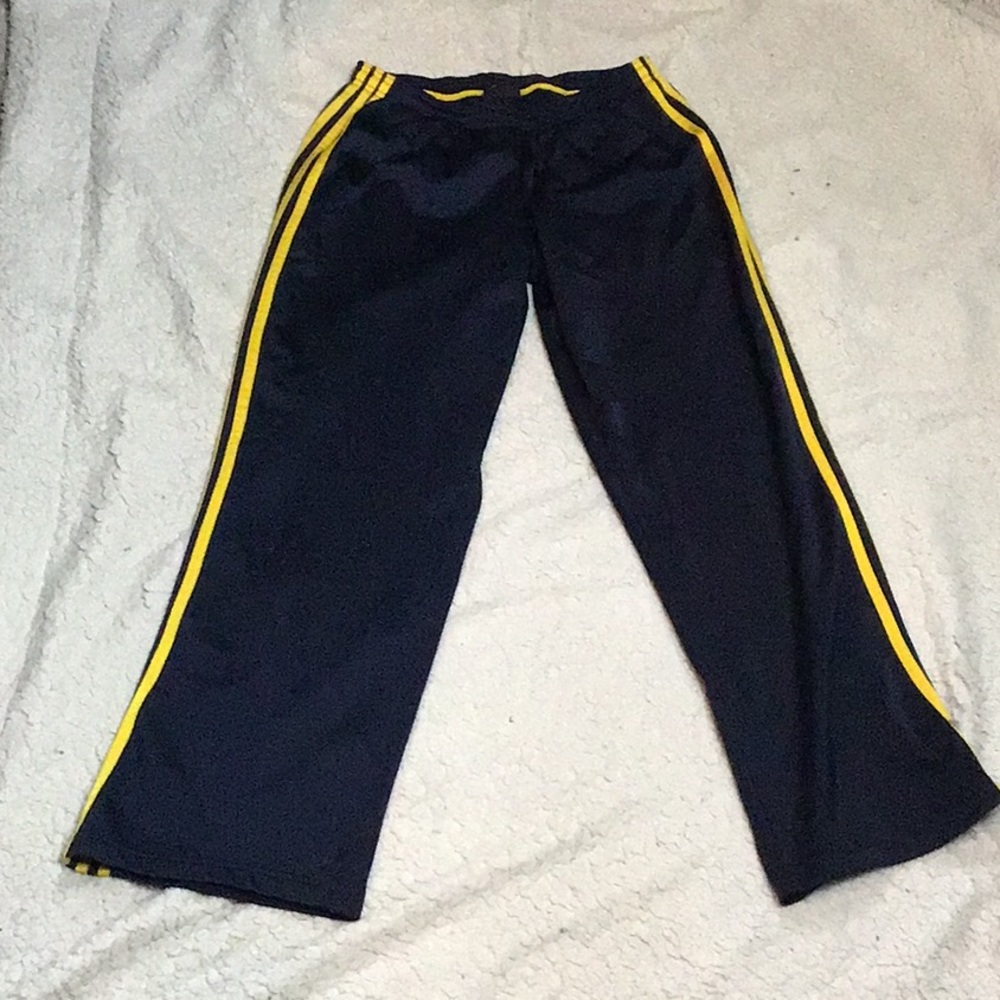 Vtg. Adidas 🏀 athletic pants, navy - Picture 4 of 12